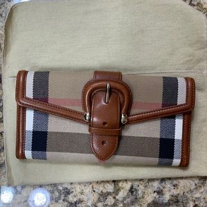 Authentic Burberry Wallet